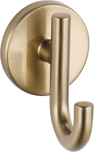 Delta 75935-CZ Trinsic Single Towel Hook in Champagne Bronze