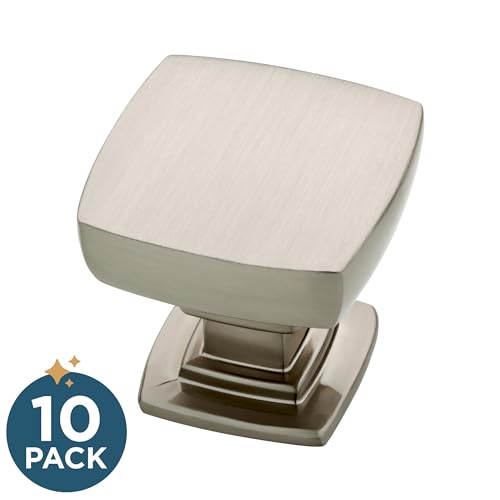 Franklin Brass Webber (10-Pack) Cabinet Knobs | Brushed Nickel Handles for Dresser Furniture Drawers/Kitchen/Door/Bathroom | 1-1/8" P29542K-SN-B Franklin Brass Webber (10-Pack) Cabinet Knobs | Brushed Nickel Handles for Dresser Furniture Drawers/Kitchen/Door/Bathroom | 1-1/8" P29542K-SN-B