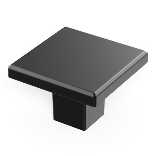 Hickory Hardware 10 Pack of Square Kitchen Cabinet Knobs, Quality Drawer and Dresser Knob, Handle Pulls for Cabinet Doors, Bathroom Drawers, 1-3/16... Hickory Hardware 10 Pack of Square Kitchen Cabinet Knobs, Quality Drawer and Dresser Knob, Handle Pulls for Cabinet Doors, Bathroom Drawers, 1-3/16...