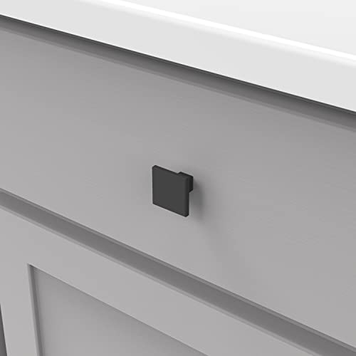 Hickory Hardware 10 Pack of Square Kitchen Cabinet Knobs, Quality Drawer and Dresser Knob, Handle Pulls for Cabinet Doors, Bathroom Drawers, 1-3/16... Hickory Hardware 10 Pack of Square Kitchen Cabinet Knobs, Quality Drawer and Dresser Knob, Handle Pulls for Cabinet Doors, Bathroom Drawers, 1-3/16...