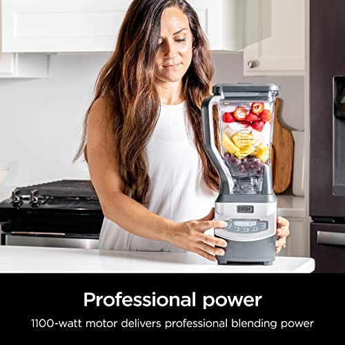 Ninja BL660 Professional Compact Smoothie & Food Processing Blender, 1100-Watts, 3 Functions -for Frozen Drinks, Smoothies, Sauces, & More, 72-oz.*... Ninja BL660 Professional Compact Smoothie & Food Processing Blender, 1100-Watts, 3 Functions -for Frozen Drinks, Smoothies, Sauces, & More, 72-oz.*...