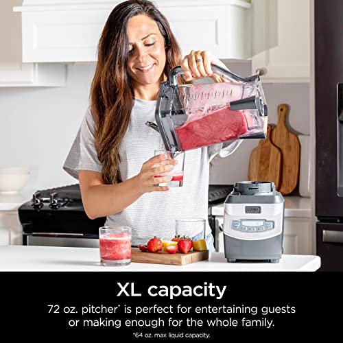 Ninja BL660 Professional Compact Smoothie & Food Processing Blender, 1100-Watts, 3 Functions -for Frozen Drinks, Smoothies, Sauces, & More, 72-oz.*... Ninja BL660 Professional Compact Smoothie & Food Processing Blender, 1100-Watts, 3 Functions -for Frozen Drinks, Smoothies, Sauces, & More, 72-oz.*...