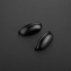 Ravinte 10 Pack 3" Drawer Pulls Flat Black Cabinet Cup Pulls Kitchen Hardware Cabinet Handles Drawer Handles Knobs 3 inch Hole Center