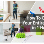 How To Clean Your Entire House in 1 Hour