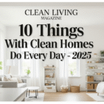 10 Things People With Clean Homes Do Every Day – 2025