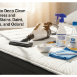 Easy Tips to Deep Clean Your Mattress and Eliminate Stains, Dust Mites, and Odors!