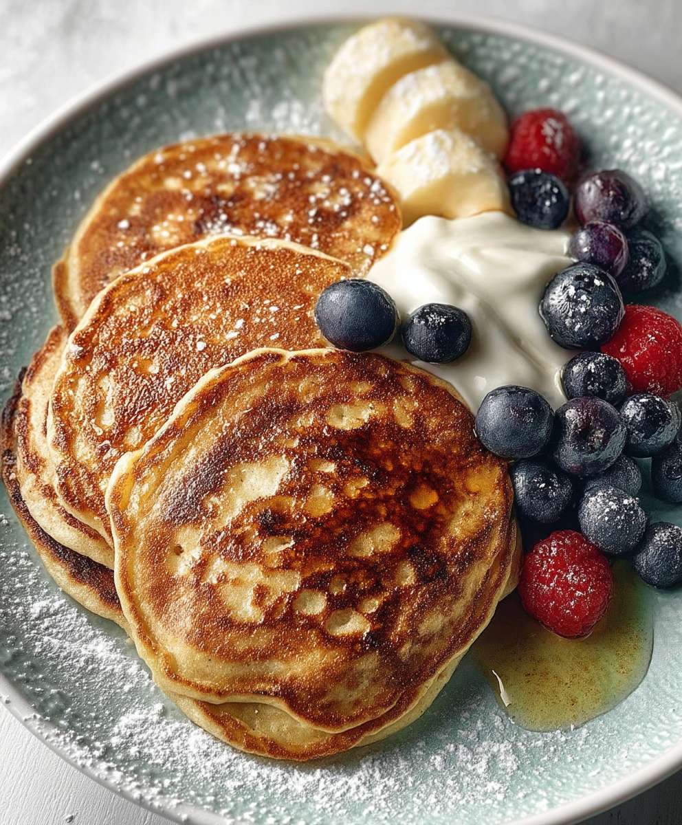 3-Ingredient Protein Powder Pancakes image 2