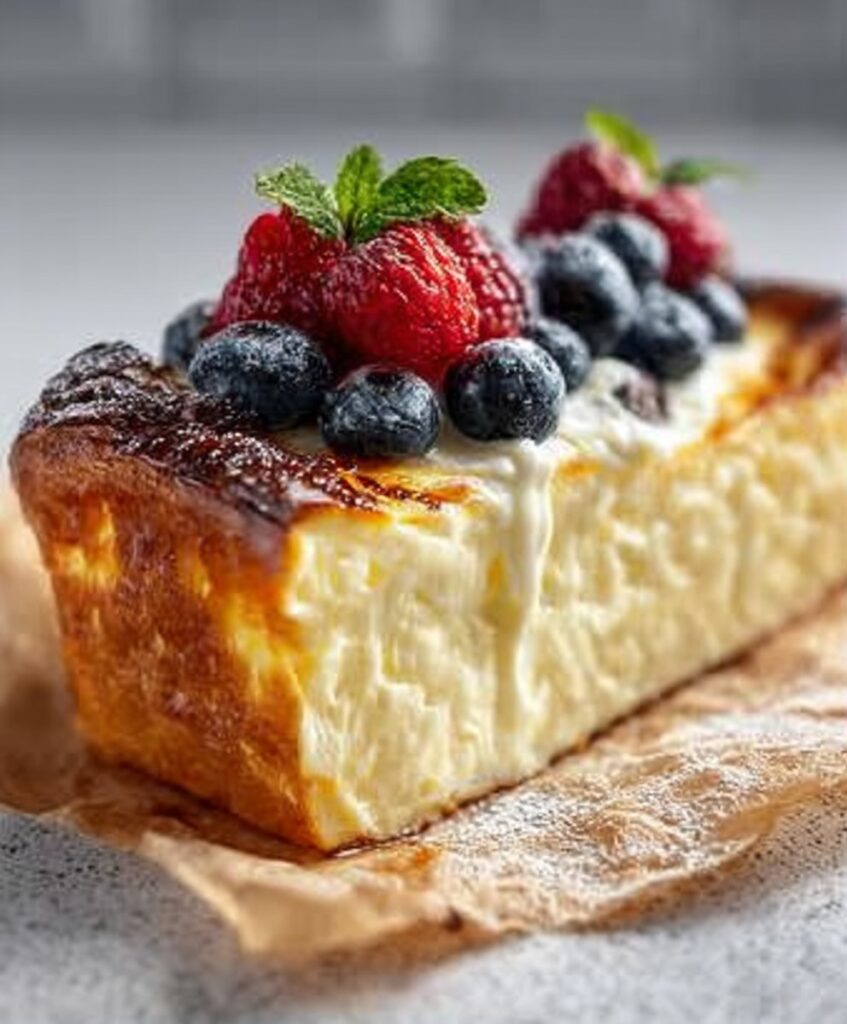 3 Ingredient Creamy Yogurt Cake (No Flour, Butter or Oil)