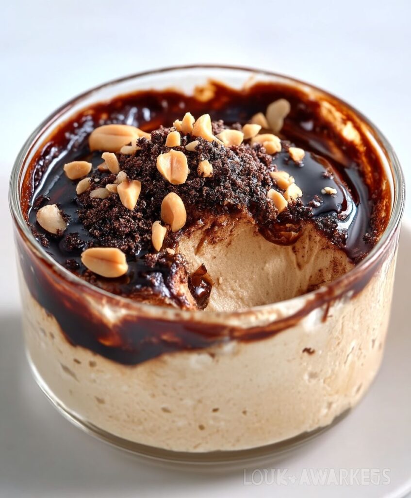 5-Minute Cottage Cheese Peanut Butter Mousse