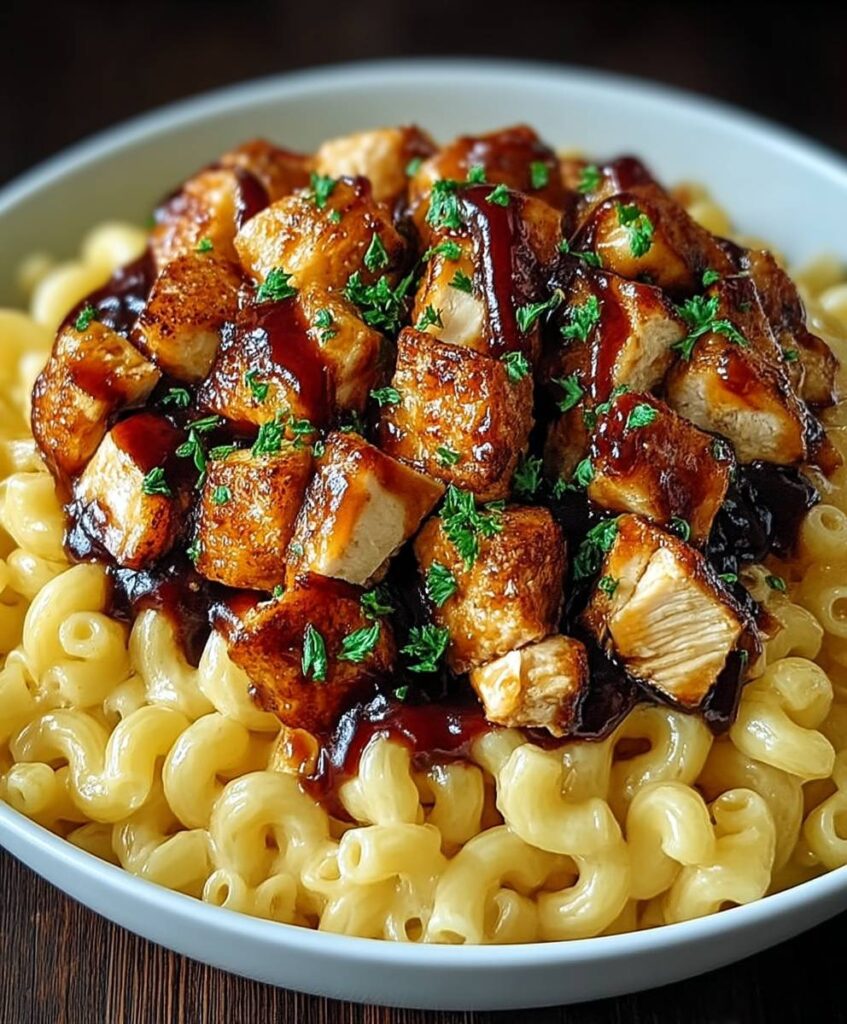 BBQ Chicken Mac and Cheese | Cheesy Comfort Meal for Quick Family Dinners