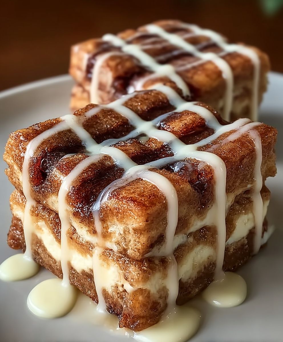 Cinnamon Roll Bliss Bars | Easy Gooey Cinnamon Dessert Recipe image 2