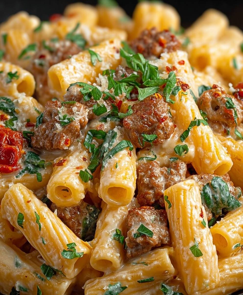 Creamy Italian Sausage Rigatoni – Easy Comfort Food Pasta Recipe image 2