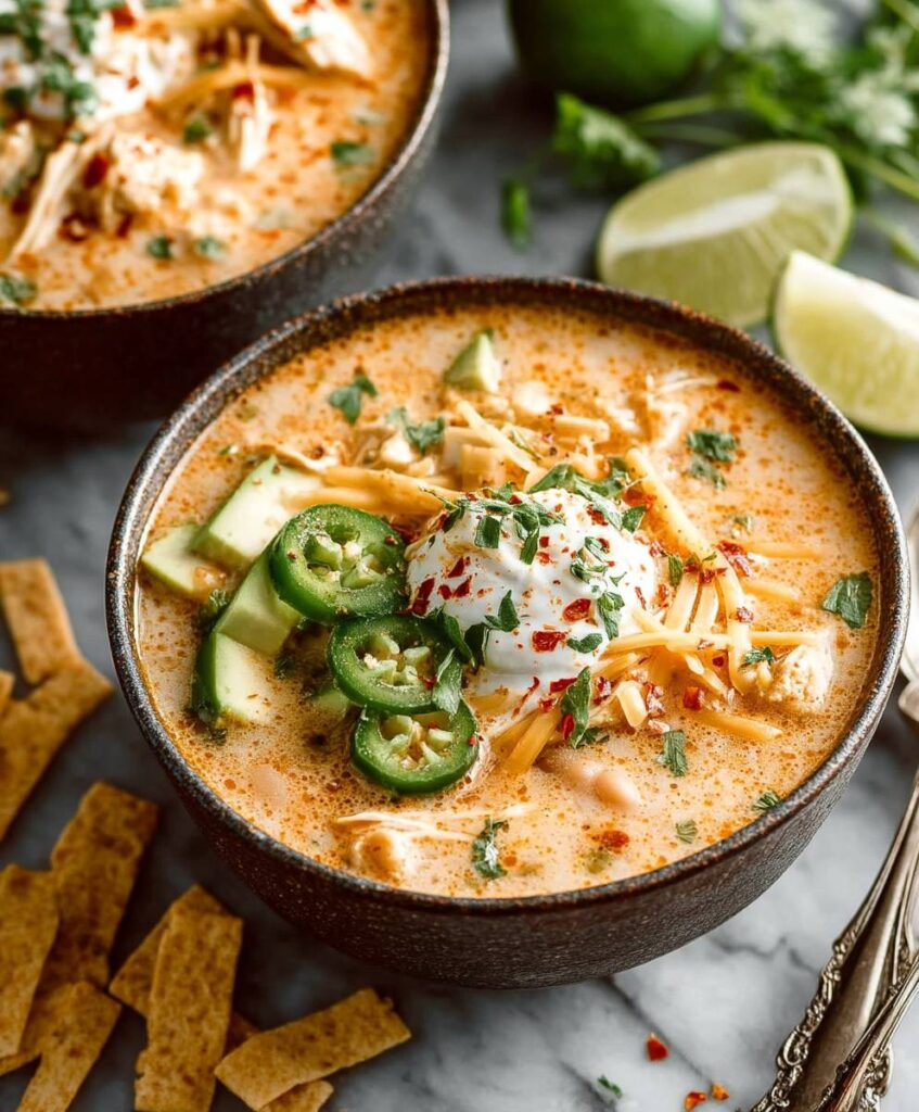 Creamy White Chicken Chili – Easy Comfort Food Dinner Recipe