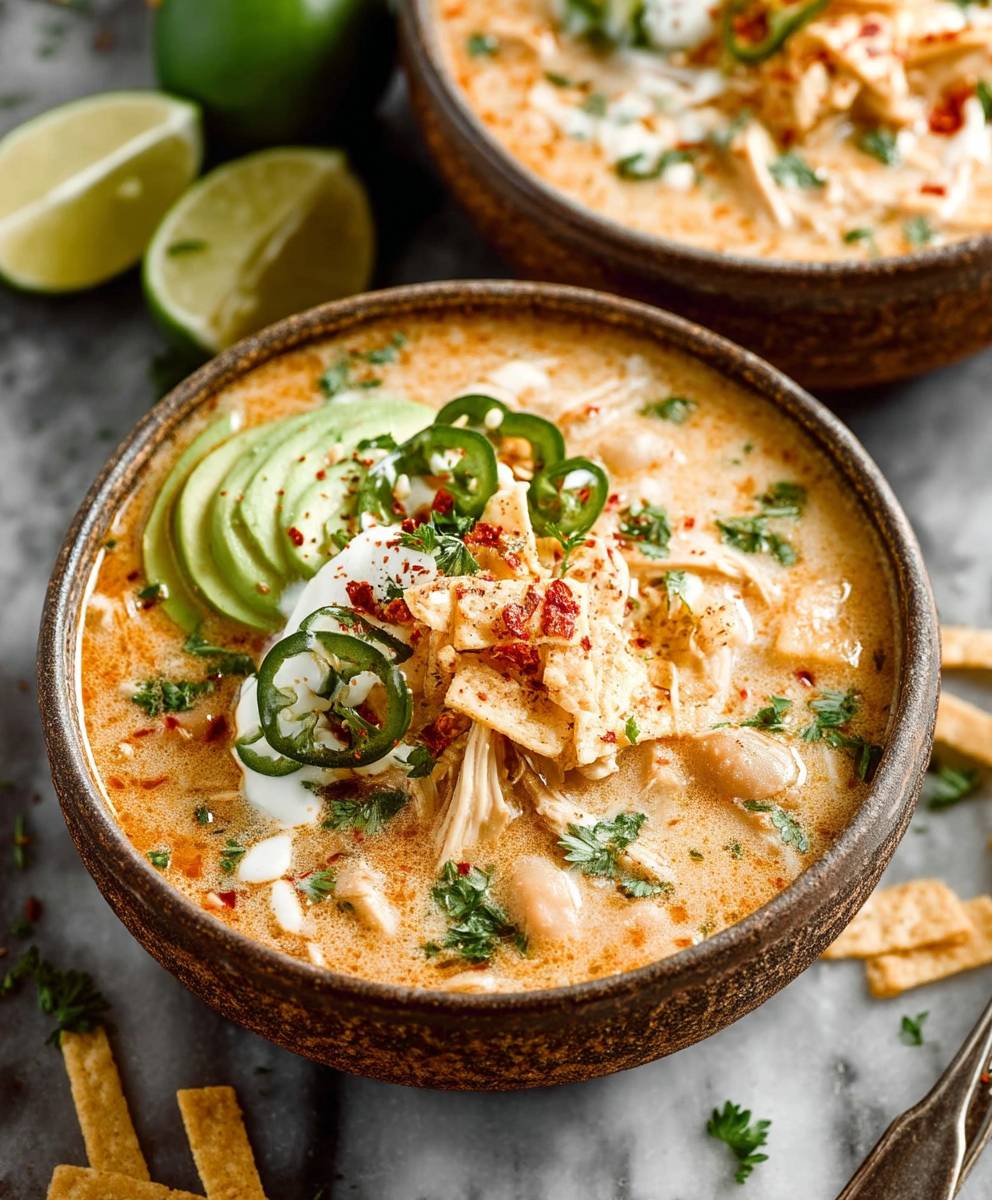 Creamy White Chicken Chili – Easy Comfort Food Dinner Recipe image 2