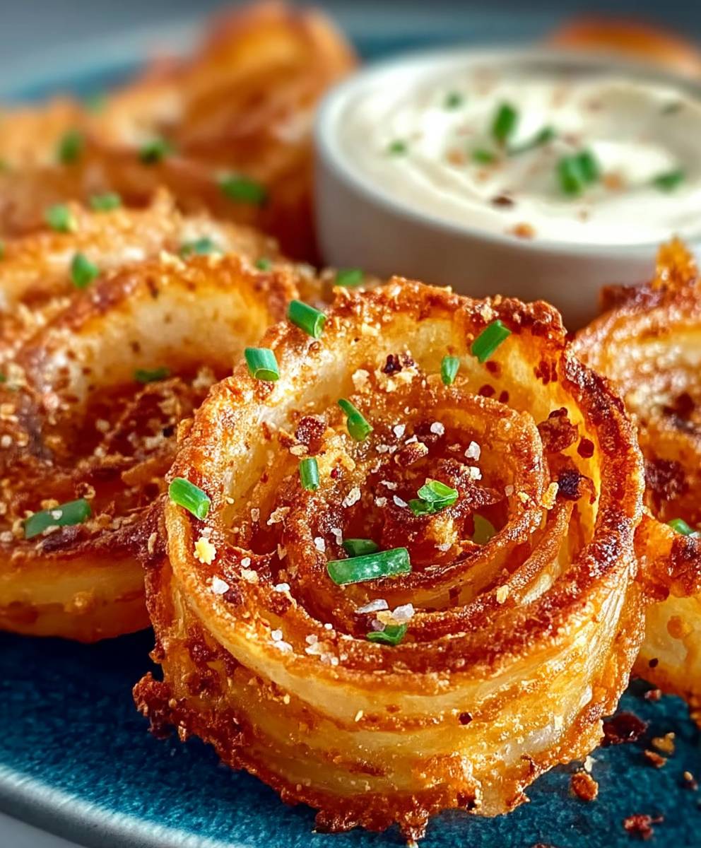 Crispy Keto Onion Rings | No Breadcrumbs No Frying Recipe