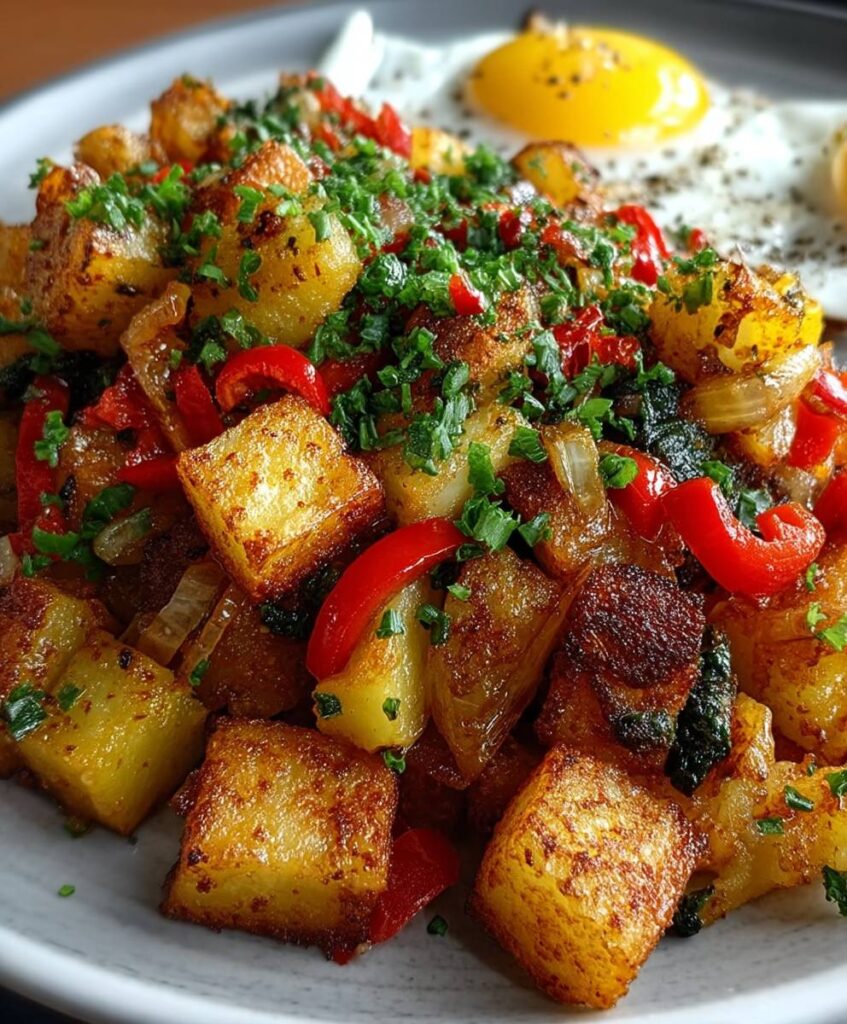 Crispy Vegan Breakfast Hash | Healthy Plant-Based Morning Meal