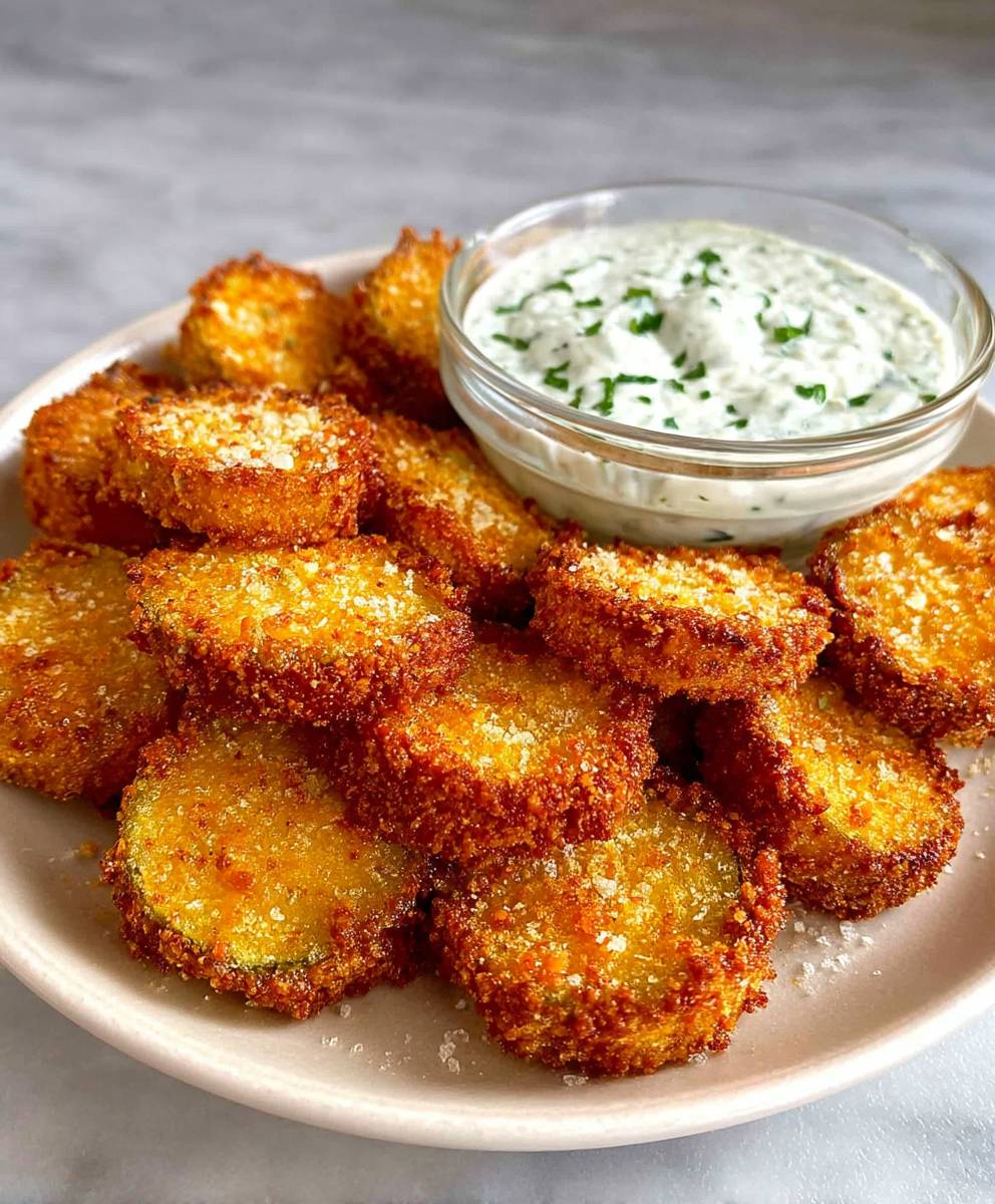Easy Air Fryer Fried Pickles | Crispy Homemade Snack Recipe