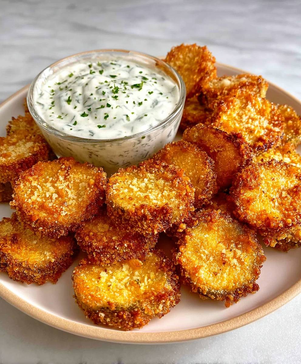 Easy Air Fryer Fried Pickles | Crispy Homemade Snack Recipe image 2