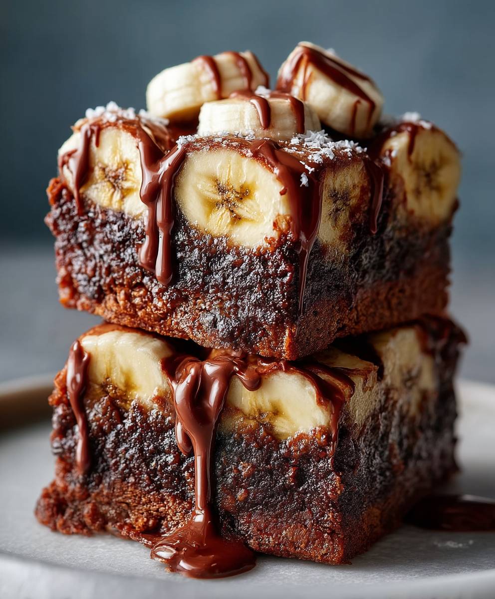 Easy Banana Bread Brownies | Simple Homemade Treat image 2