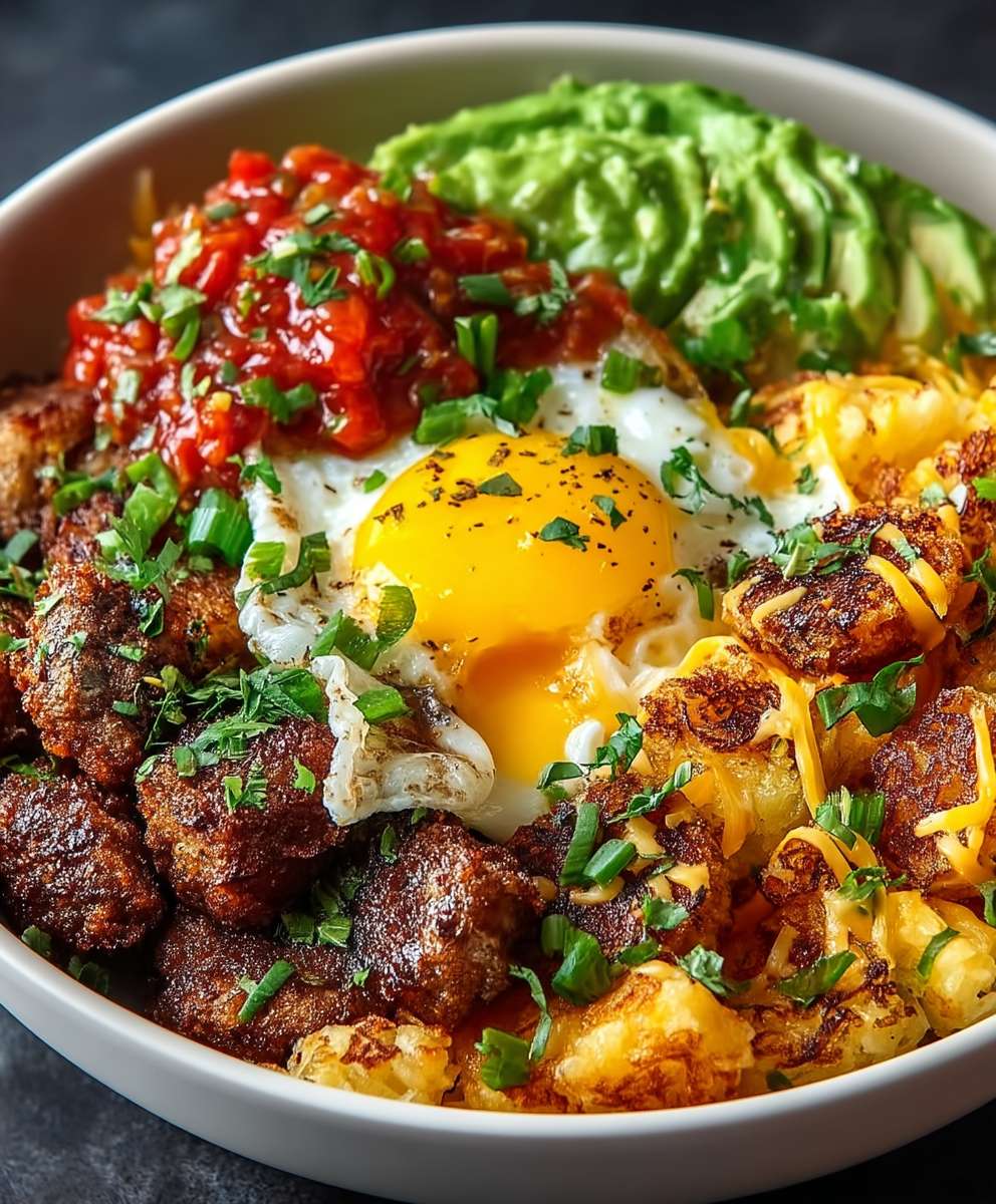Hash Brown Breakfast Bowls