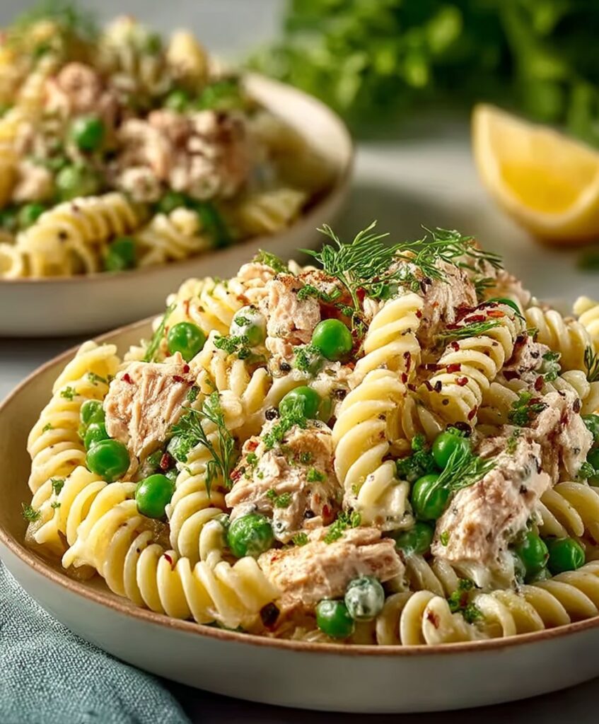 High Protein Tuna Pasta Salad | Easy Healthy Lunch Recipe