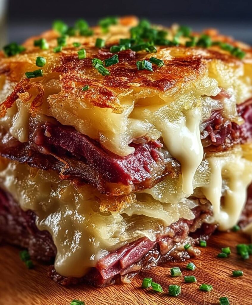 Homemade Reuben Bake