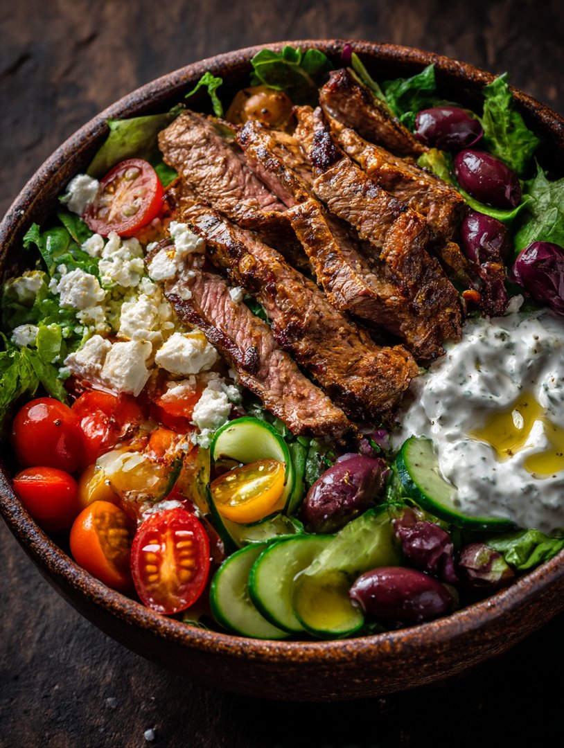 Mediterranean Steak Bowl Recipe: Discover Recipes for Quick and Easy Mediterranean Meals!