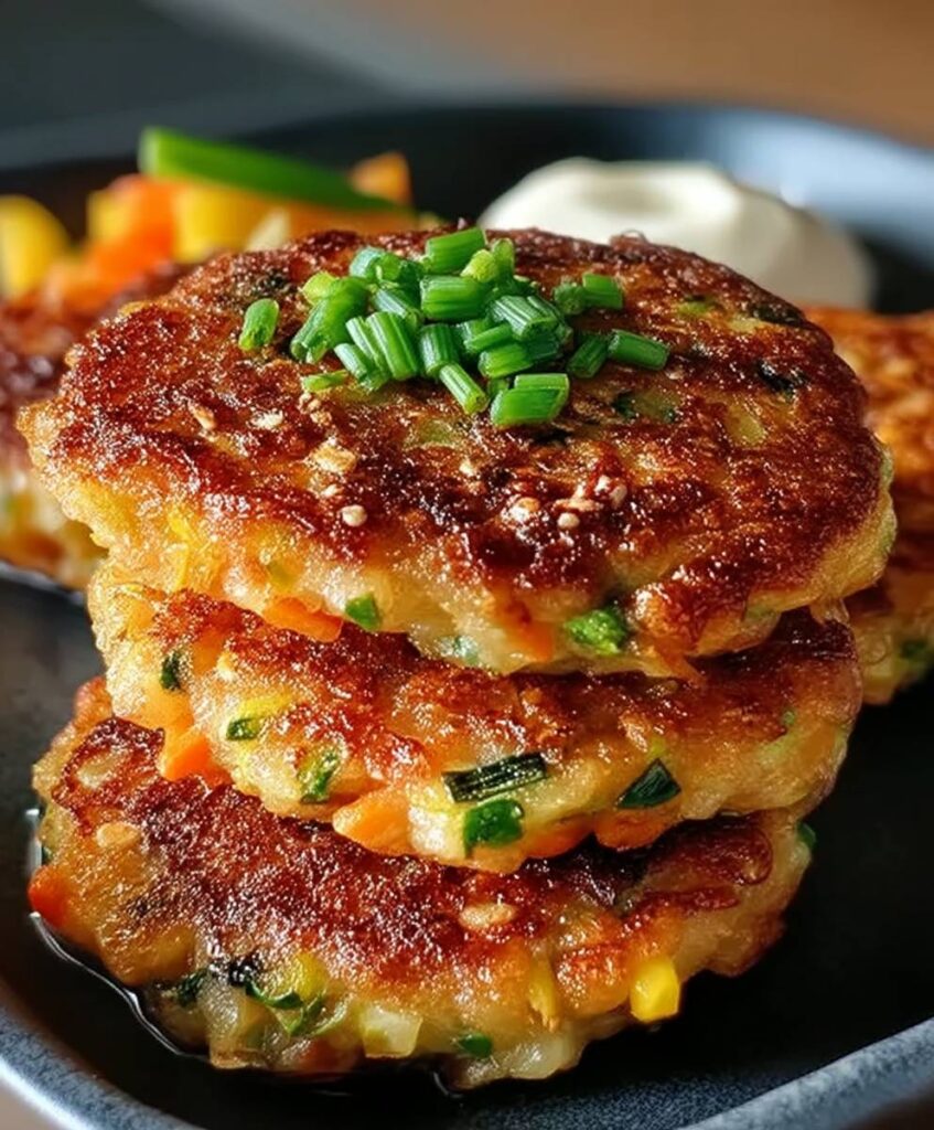 Mini Veggie Pancakes | Easy Kid-Friendly Breakfast Recipe