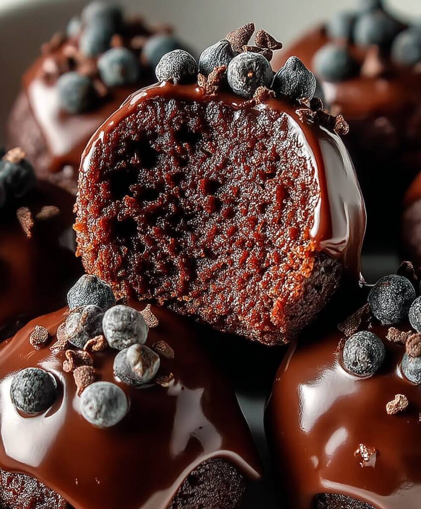 No-Bake Brownie Bites