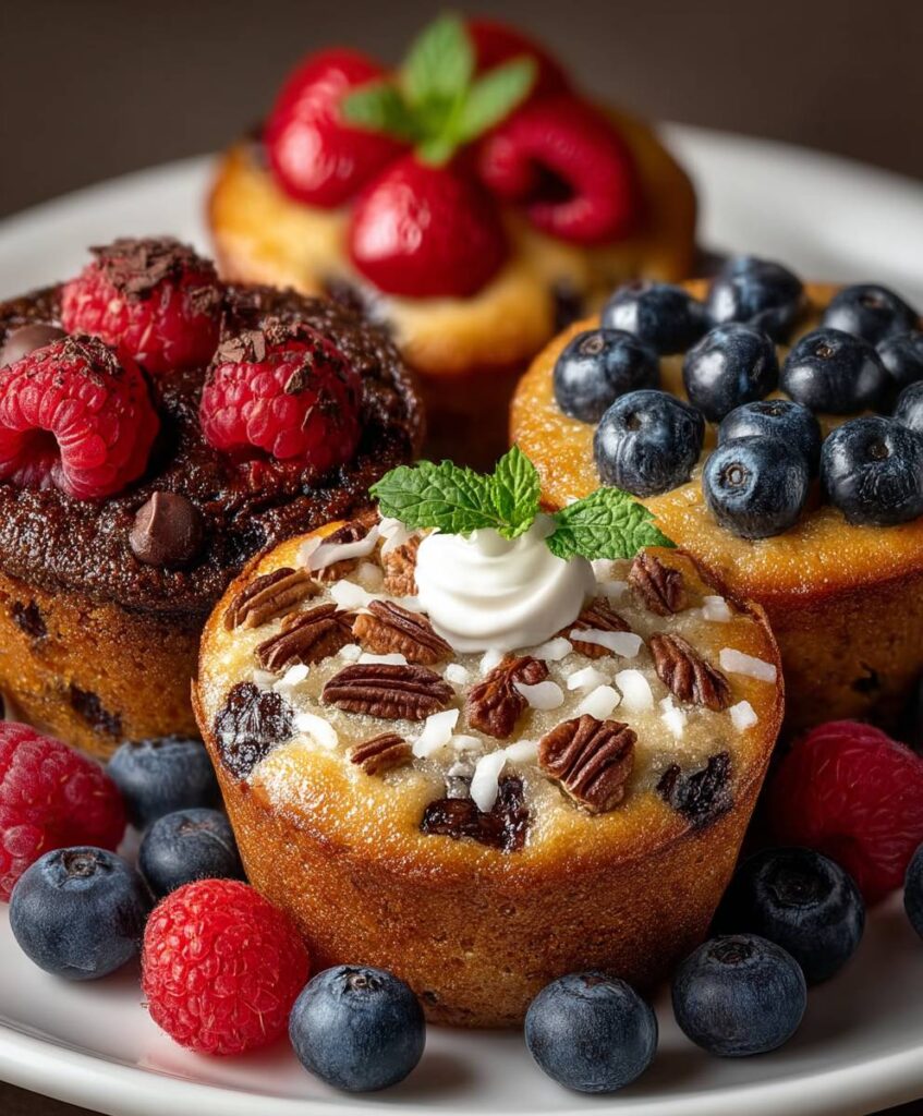 Pancake Muffins with Six Flavors | Easy Fun Breakfast Idea