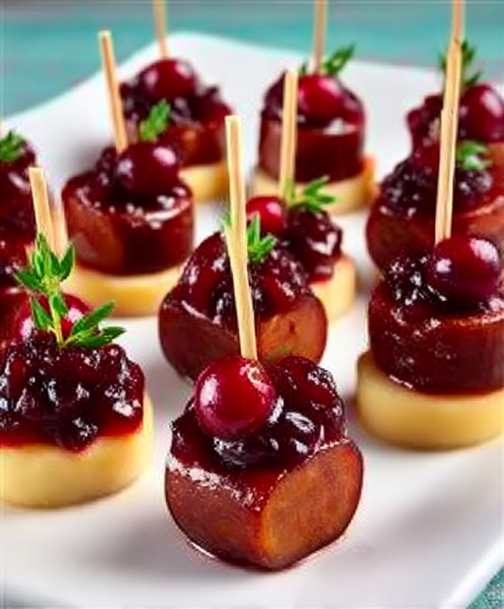 Smoked Sausage Cranberry Appetizer