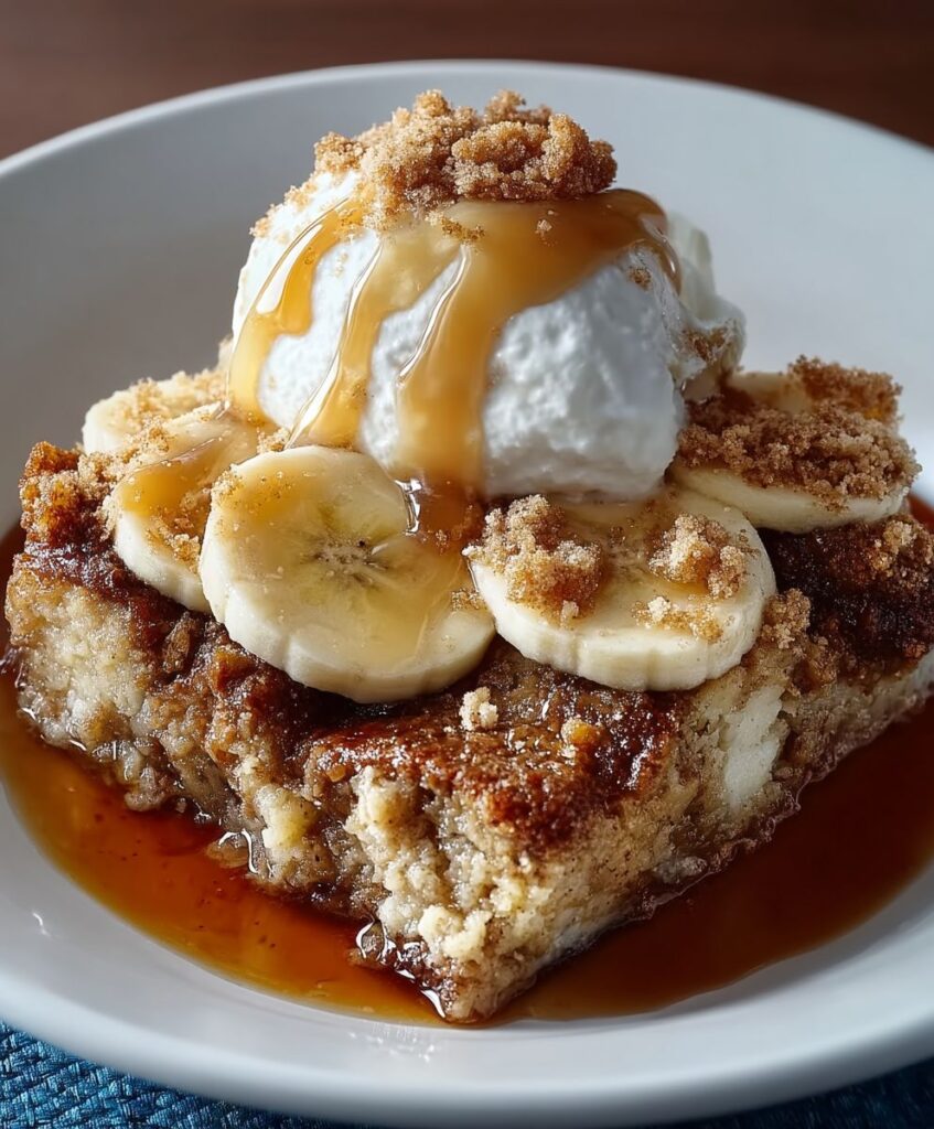 Southern Banana Cobbler