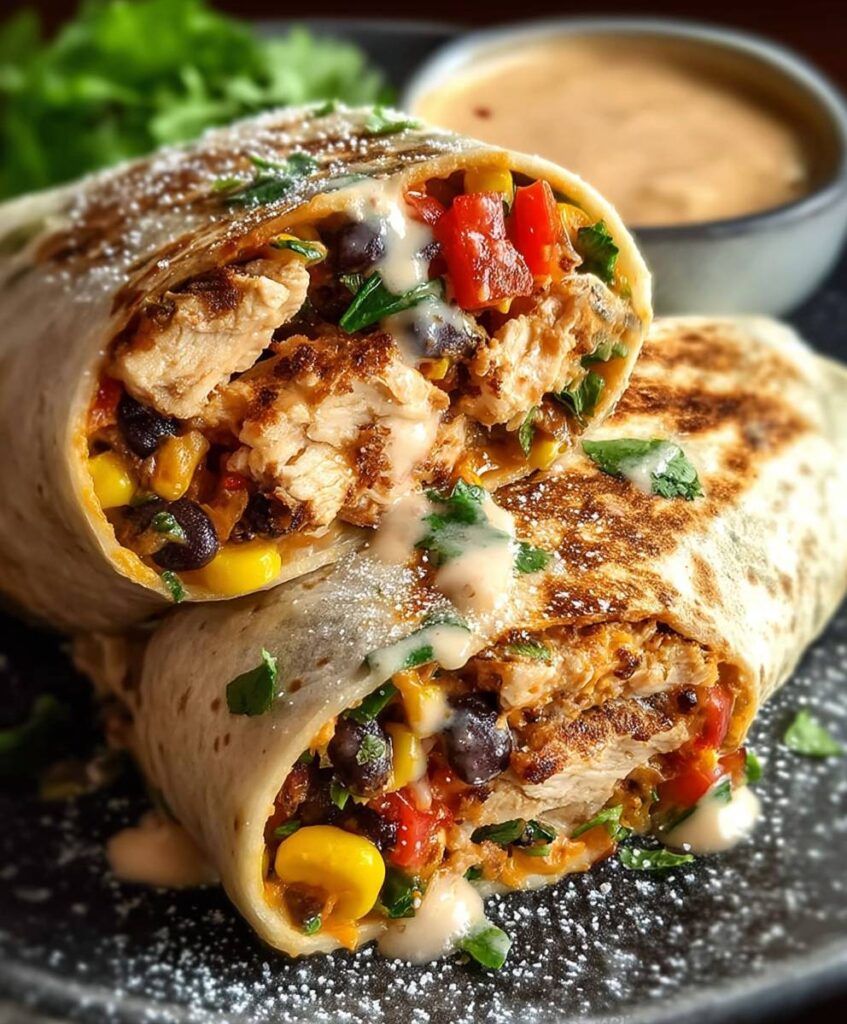 Southwest Chicken Wraps
