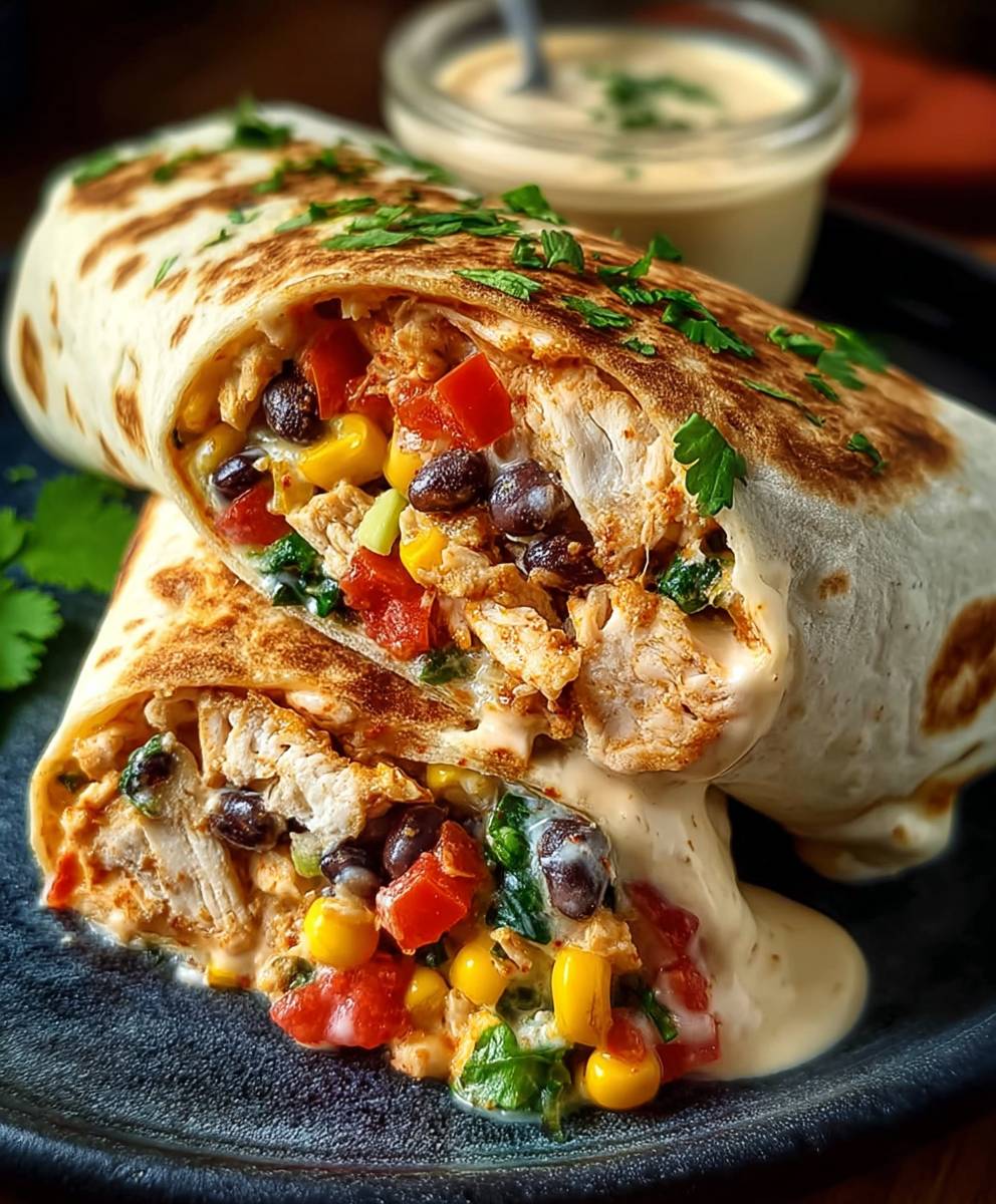 Southwest Chicken Wraps image 2