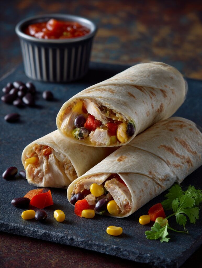 Southwest Chicken Wraps: Easy & Healthy Lunch Recipes