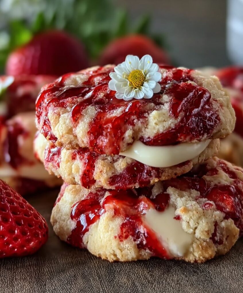 Strawberry Cheesecake Cookies Recipe – Easy Valentine’s Day Treat