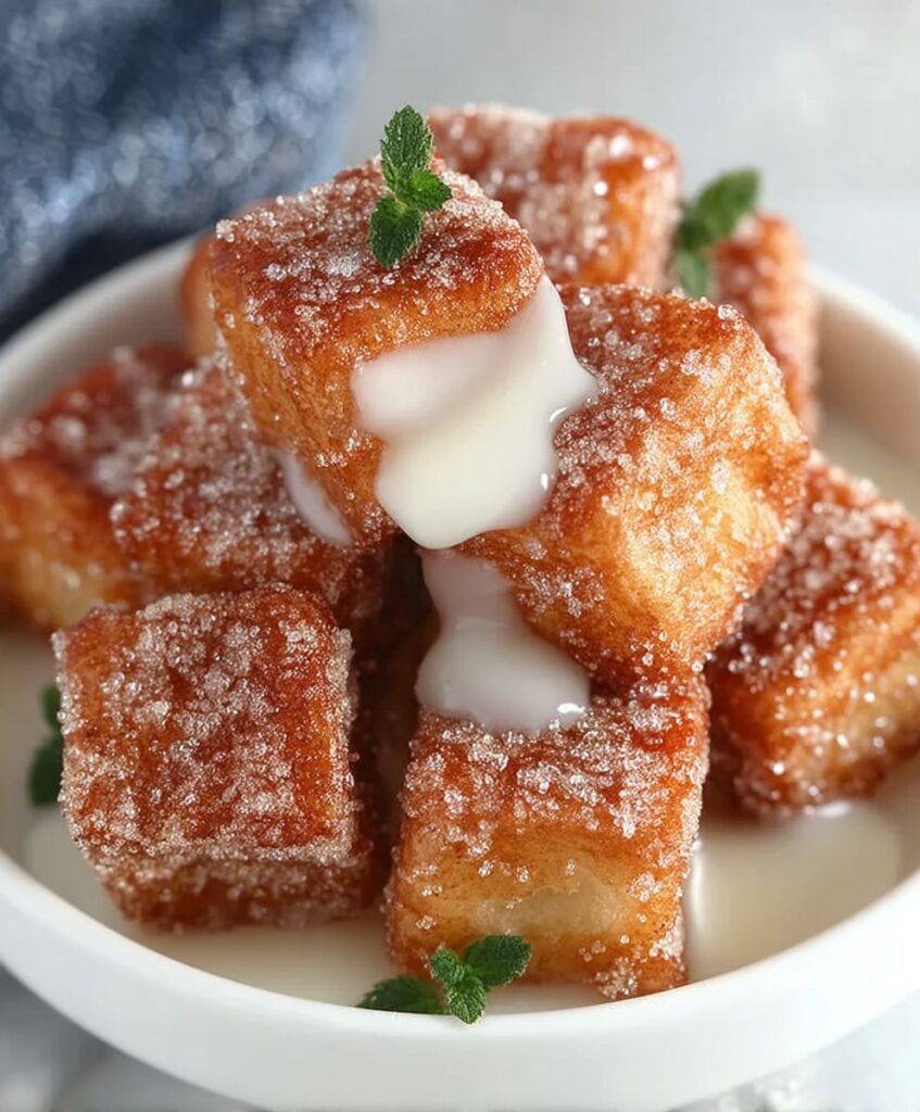 Sweet Angel Cake Churro Bites: A Delicious Dessert Recipe