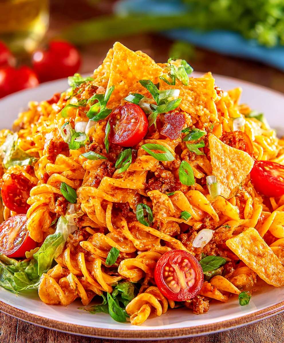 Taco Pasta Salad Recipe – A Cold Pasta Salad