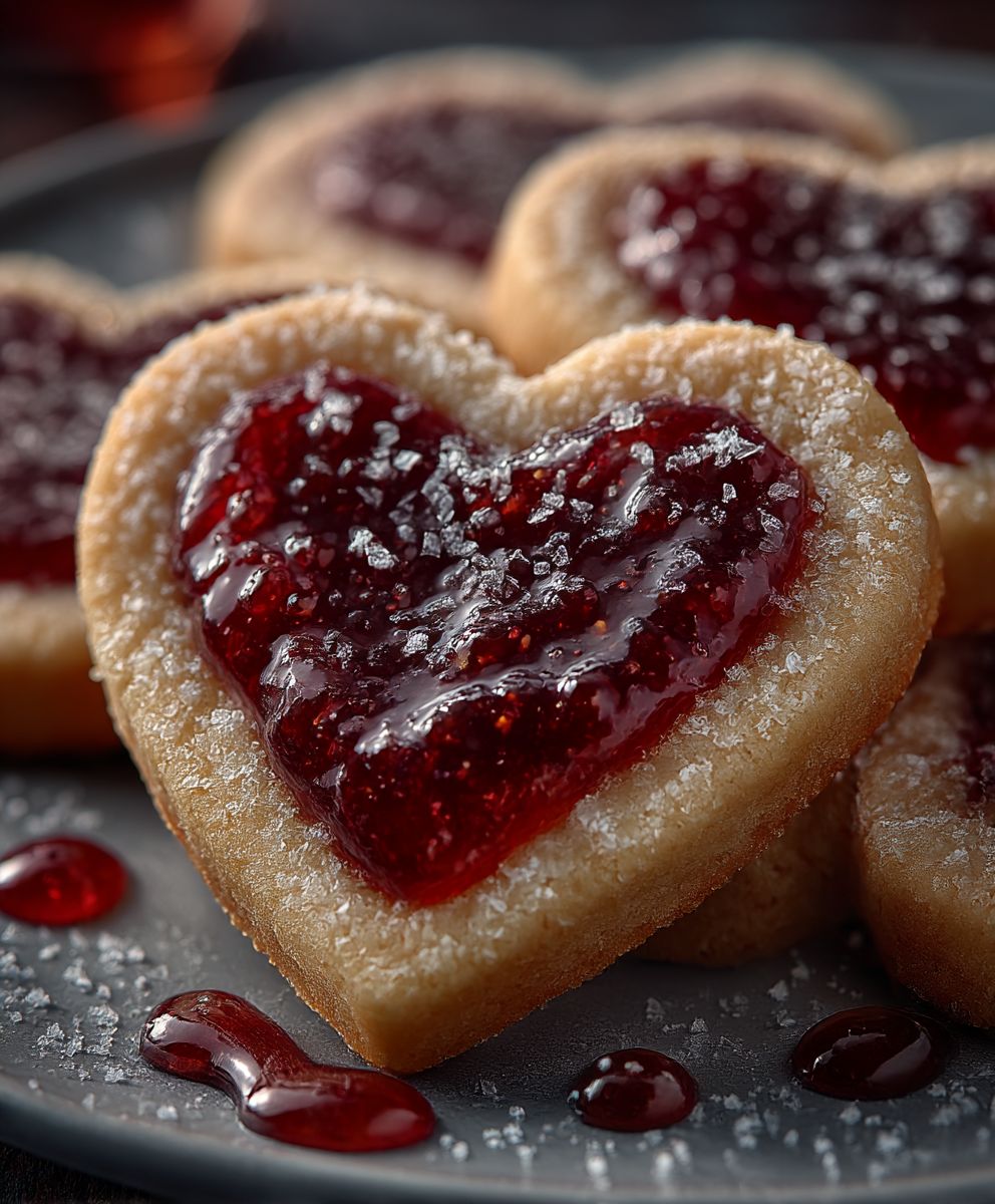 Thumbprint Heart Cookies Recipe – Winter Cookies