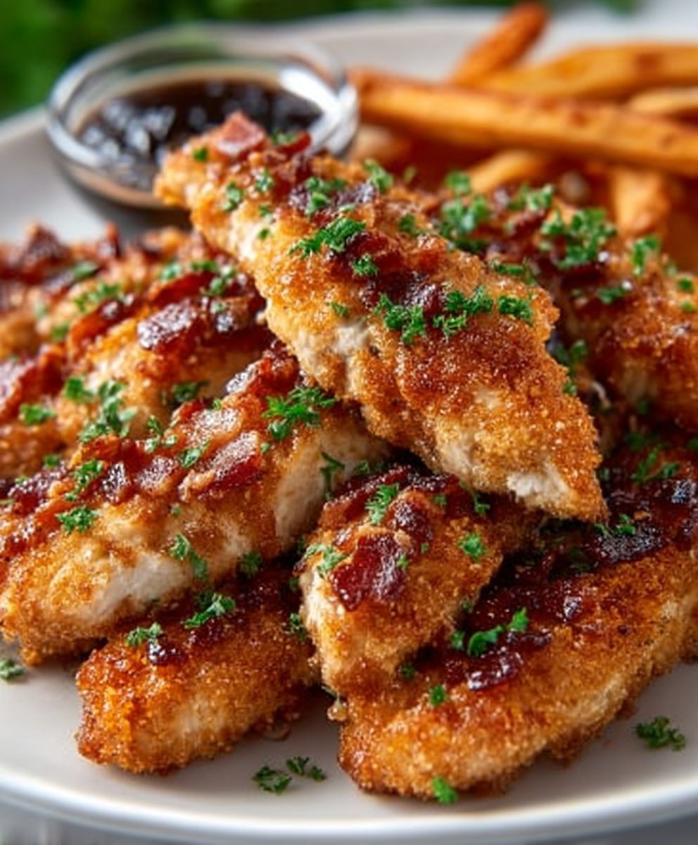 Turkey Bacon Brown Sugar Chicken Tenders: A Sweet and Savory Delight