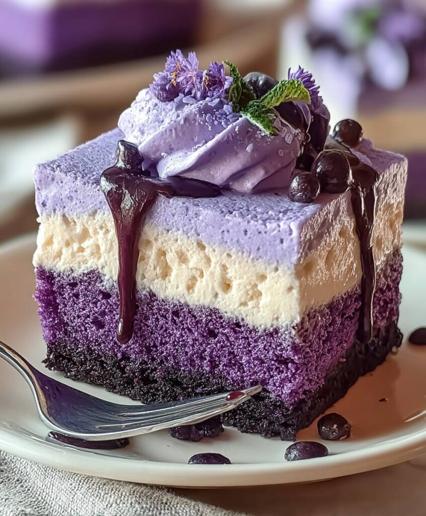Ube Tres Leches Cake | Creamy Moist Filipino Dessert