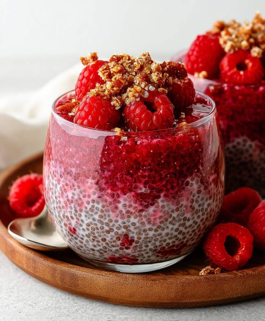 Vegan Raspberry Chia Pudding: A Delicious & Healthy Meal Prep Recipe