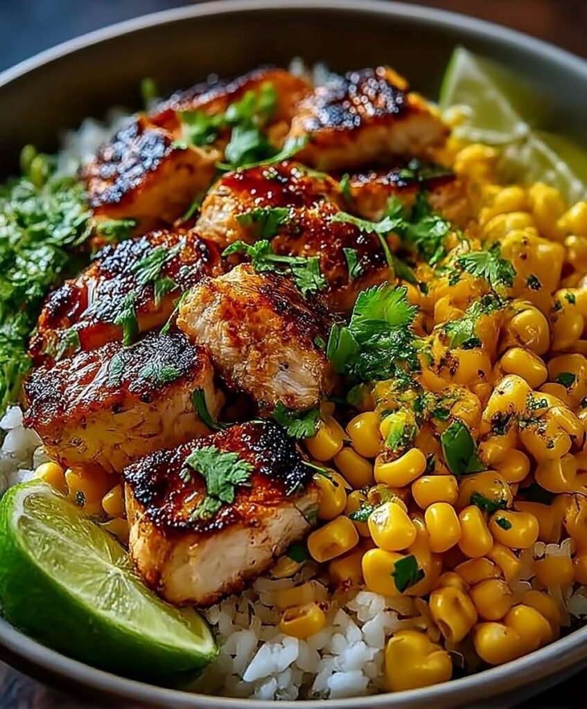 Easy Street Corn Chicken Bowl
