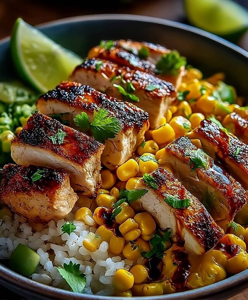 Easy Street Corn Chicken Bowl Recipe