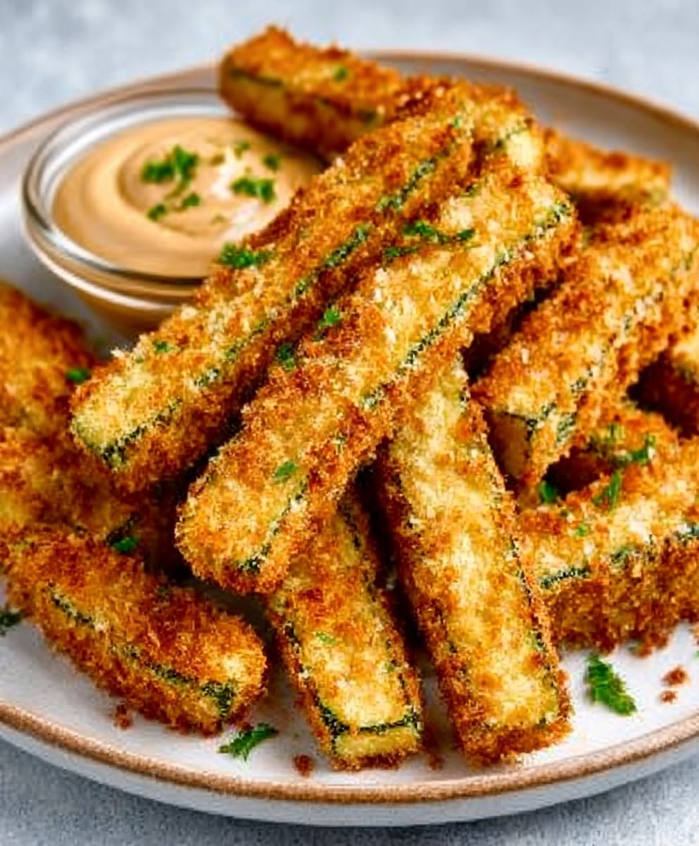 Parmesan Crusted Zucchini Fries – A Healthy and Crispy Snack image 2