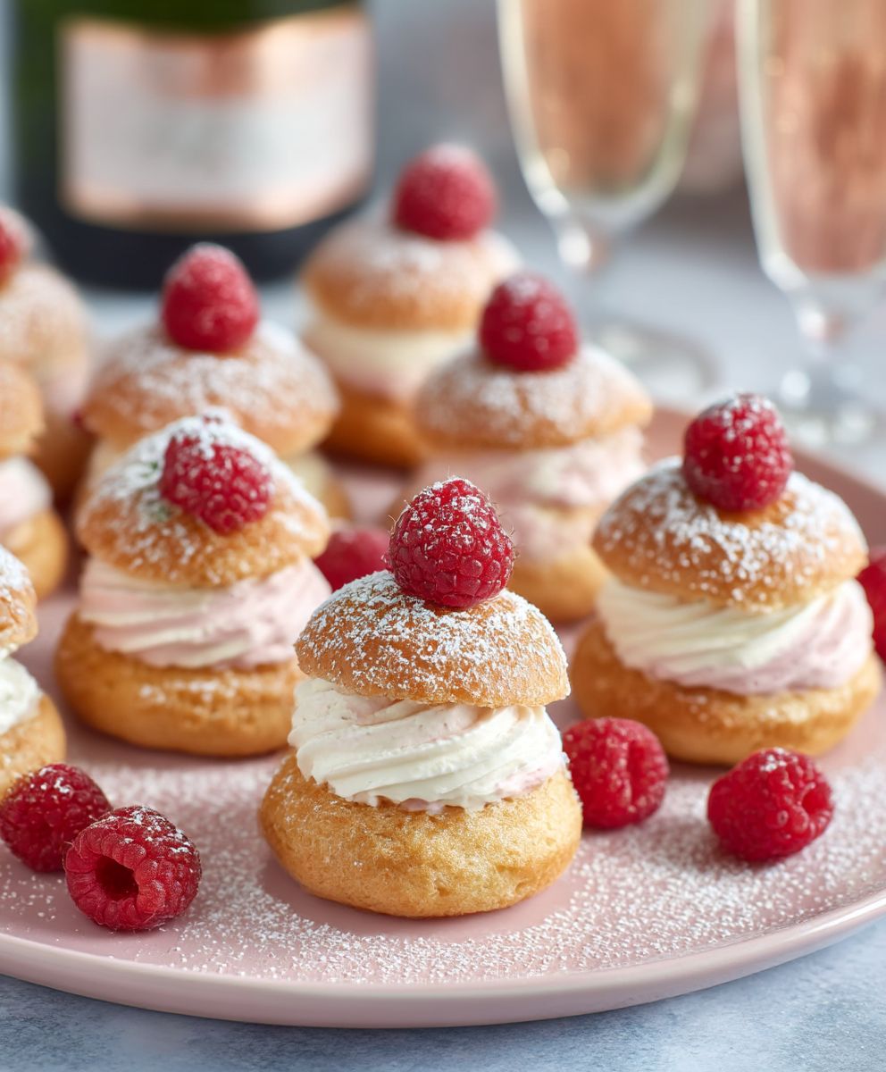 Raspberry Cream Puffs image 2