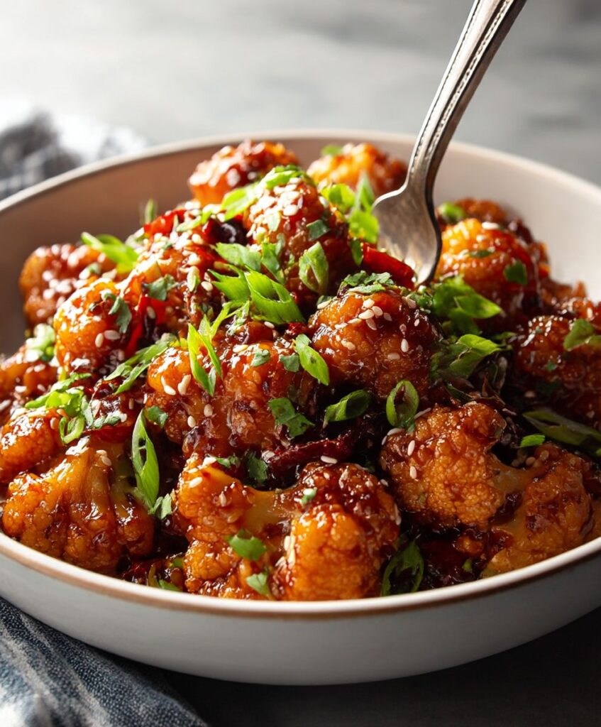 Sticky Sesame Cauliflower | Easy Gluten-Free Vegan Recipe