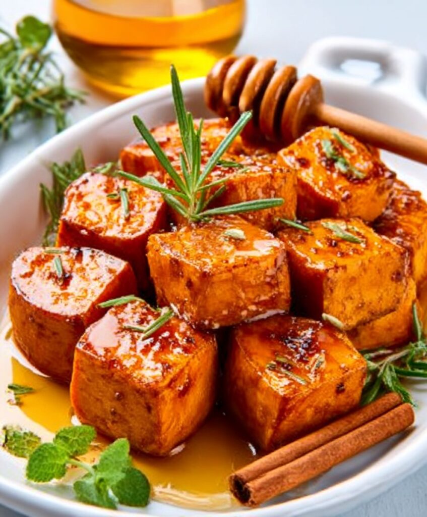 Sweet Potato Honey Cinnamon Bites – The Perfect Sweet Side Dish