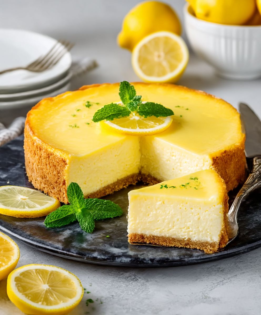 Ultimate Creamy Lemon Cheesecake image 2