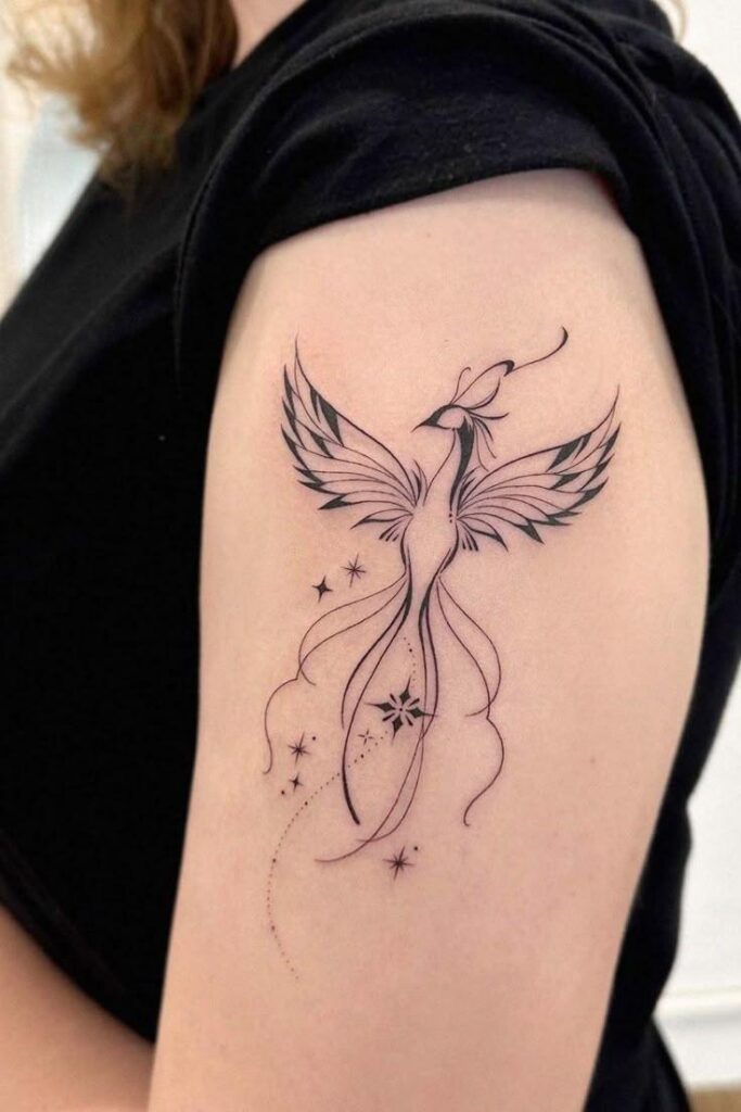 10 Small Phoenix Tattoo Ideas for Women with Symbolic Meaning